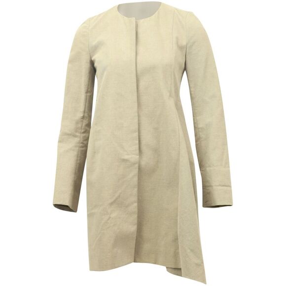 Marni Long Coat in Beige Cotton - Picture 1 of 5